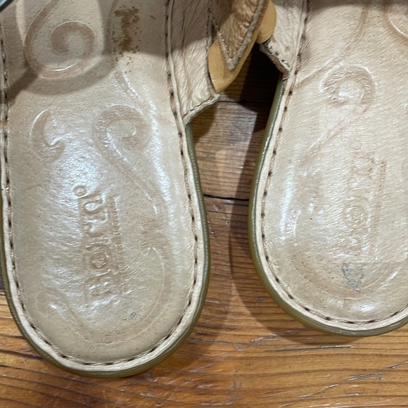 Born leather tan sandals shoes size 9 - Picture 6 of 7